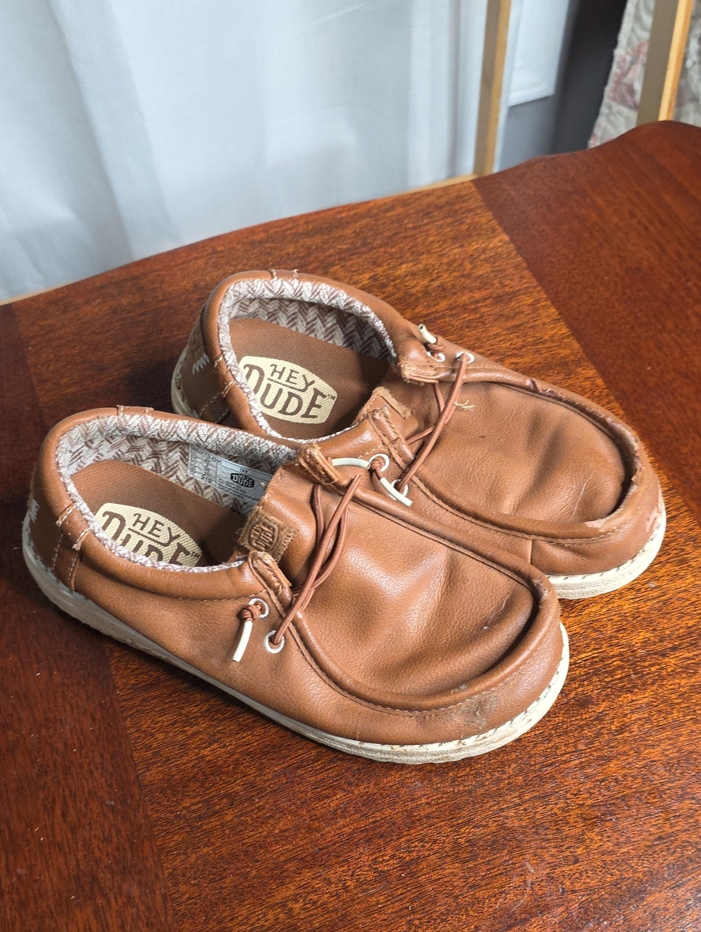 Hey Dude Kids Tan Brown Slip-On Casual Shoes